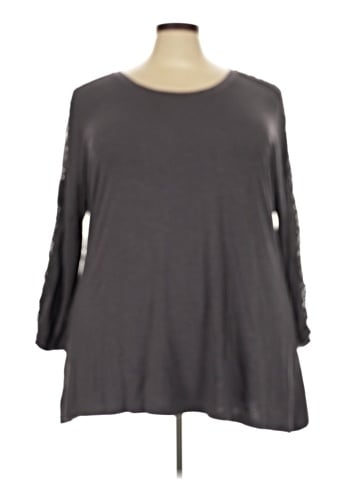 Suzanne Betro 3/4 Sleeve Top (view 1)