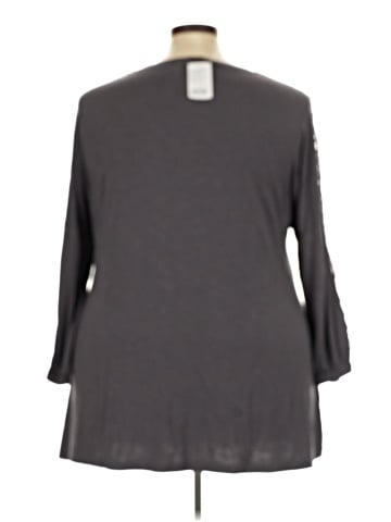 Suzanne Betro 3/4 Sleeve Top (view 2)