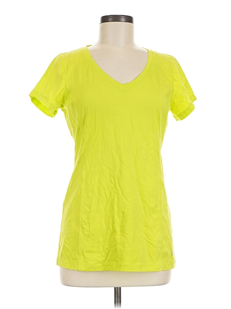 Pre-owned Xersion Active T-shirt In Yellow