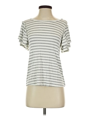 Green Envelope Short Sleeve Top (view 1)