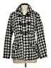 Rampage 100% Polyester Houndstooth Gray Coat Size M - photo 1