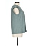 Daniel Rainn Teal Short Sleeve Blouse Size L - photo 4