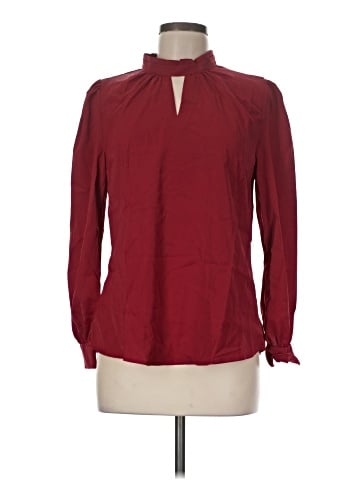 Allegra K Long Sleeve Blouse (view 1)