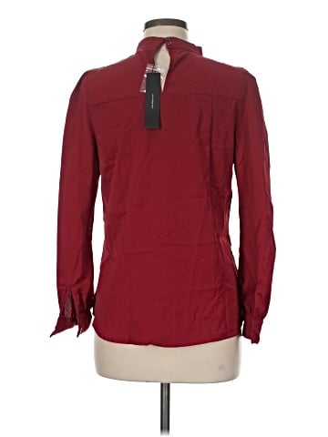 Allegra K Long Sleeve Blouse (view 2)