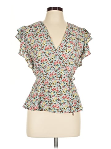 Monteau Short Sleeve Blouse (view 1)