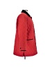 Talbots 100% Polyester Solid Black Red Coat Size Lg Petite - photo 4