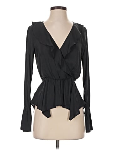 BCBGeneration Long Sleeve Blouse (view 1)