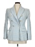 Zara Checkered-gingham Blue Blazer Size XL - photo 1