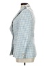 Zara Checkered-gingham Blue Blazer Size XL - photo 5