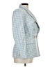 Zara Checkered-gingham Blue Blazer Size XL - photo 4