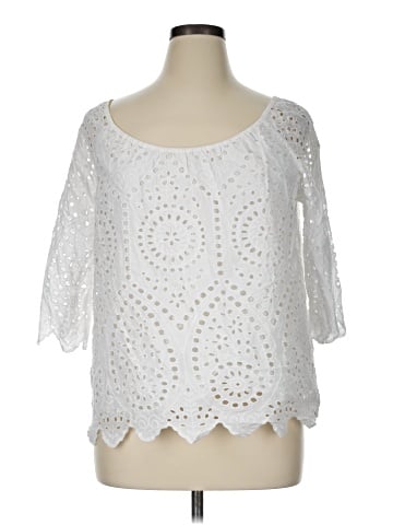 Vineyard Vines 3/4 Sleeve Blouse (view 1)