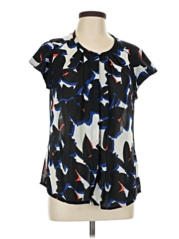 Worthington Short Sleeve Blouse (view 1)