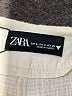 Zara Solid Ivory Skort Size S - photo 3