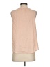 Ann Taylor 100% Polyester Pink Sleeveless Blouse Size S (petite) - photo 2