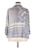 Catherines 100% Polyester Gray 3/4 Sleeve Blouse Size 2X - photo 2