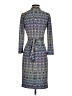 Etcetera Print Blue Casual Dress Size 0 - photo 2