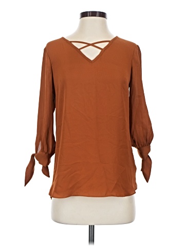 BCX 3/4 Sleeve Blouse (view 1)