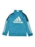 Adidas Blue Track Jacket Size 6 - photo 1