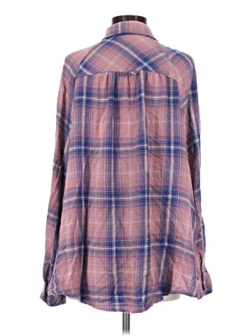 BDG Long Sleeve Button-Down Shirt (view 2)