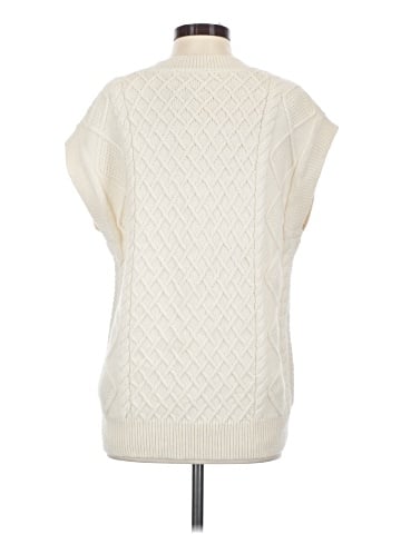 Madewell Cable-Knit V-Neck Sweater Vest (view 2)