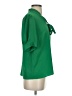 CeCe Green Short Sleeve Blouse Size S - photo 4
