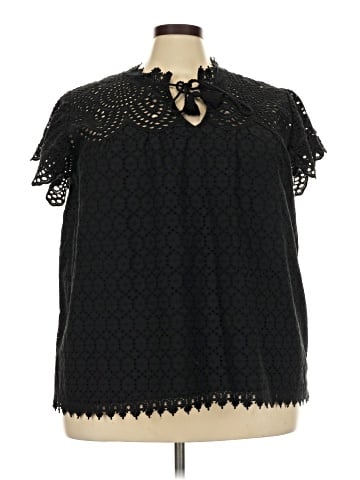 Jennifer & Grace Short Sleeve Blouse (view 1)