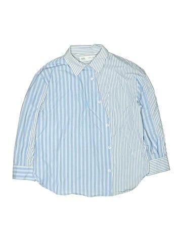 Zara Long Sleeve Button-Down Shirt (view 1)