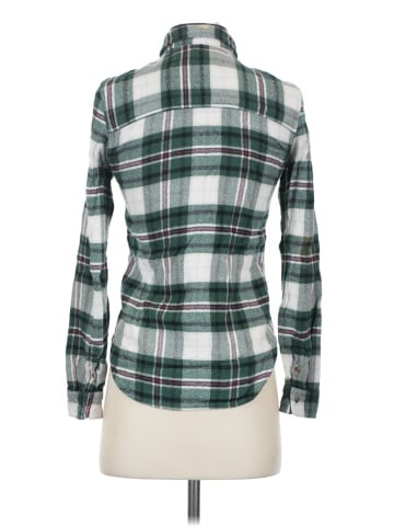 American Eagle Outfitters Long Sleeve Button-Down Shirt (view 2)