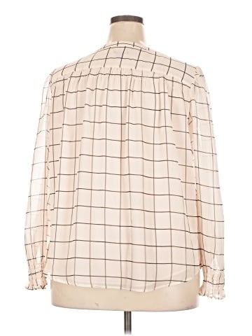 Ann Taylor Long Sleeve Blouse (view 2)