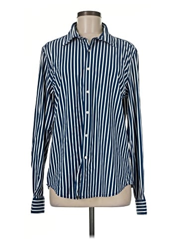 Fig & Flower Long Sleeve Button-Down Shirt (view 1)