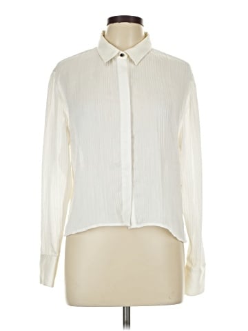 H By Halston Long Sleeve Blouse (view 1)