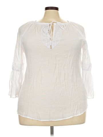Counterparts 3/4 Sleeve Blouse (view 1)