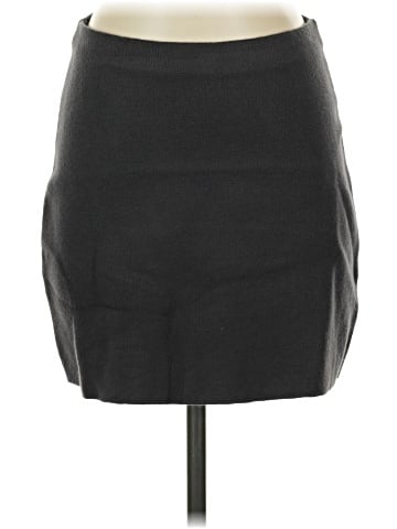 Zara Faux Leather Skirt (view 1)