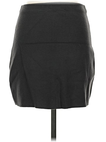 Zara Faux Leather Skirt (view 2)