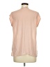 DR2 100% Polyester Pink Short Sleeve Blouse Size M - photo 2