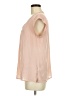 DR2 100% Polyester Pink Short Sleeve Blouse Size M - photo 5