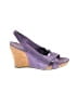 Ugg Australia Color Block Purple Wedges Size 7 - photo 1
