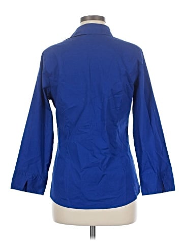 Riders by Lee 3/4 Sleeve Button-Down Shirt (view 2)