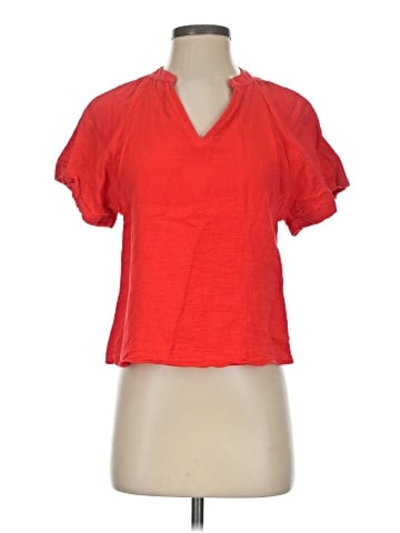 Calvin Klein Short Sleeve Blouse (view 1)