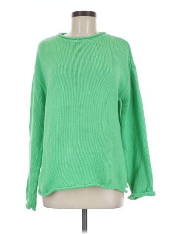 Aqua Pullover Sweater (view 1)