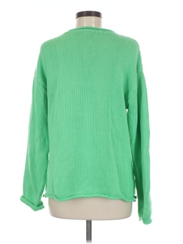 Aqua Pullover Sweater (view 2)