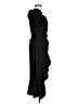 Xscape Solid Black Cocktail Dress Size 4 (petite) - photo 4