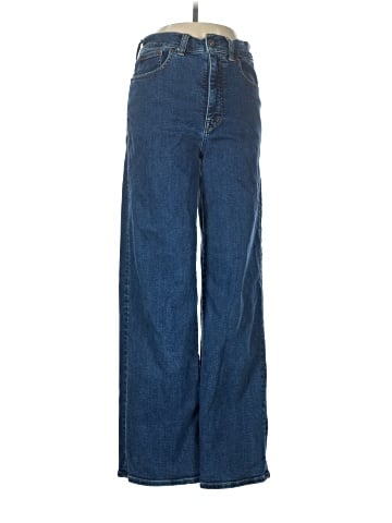 Madewell The Wide-Leg Jean in Super Stretch Denim (view 1)