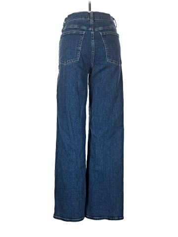 Madewell The Wide-Leg Jean in Super Stretch Denim (view 2)