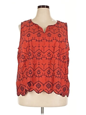 St. John's Bay Sleeveless Blouse (view 1)