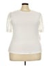 CeCe Ivory Short Sleeve Top Size 2X - photo 1
