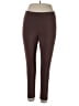 Ideology Solid Brown Active Pants Size XL - photo 1