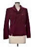Le Suit 100% Polyester Burgundy Blazer Size 8 Petite - photo 1