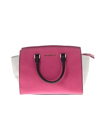 MICHAEL Michael Kors Leather Satchel (view 1)