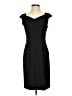 Talbots Solid Black Cocktail Dress Size 2 Petite - photo 1